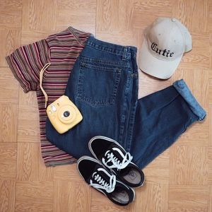 classic high waisted mom jeans - Covington